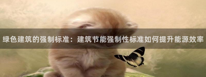 e尊国际-可可计划：绿色建筑的强制标准：建筑节能强制性标准如何提升能源效率