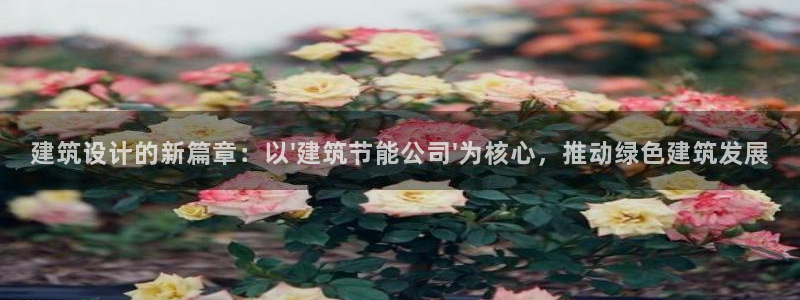 e尊国际网址：建筑设计的新篇章：以\'建筑节能公司\'为核心，推动绿色建筑发展