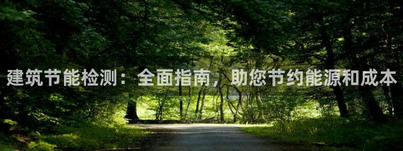谁知道e尊国际的网址：建筑节能检测：全面指南，助您节约能源和成本