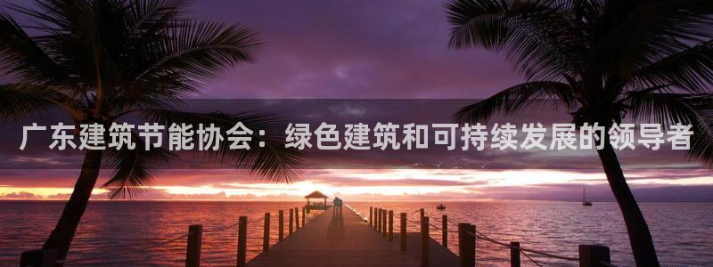 e尊国际平台：广东建筑节能协会：绿色建筑和可持续发展的领导者