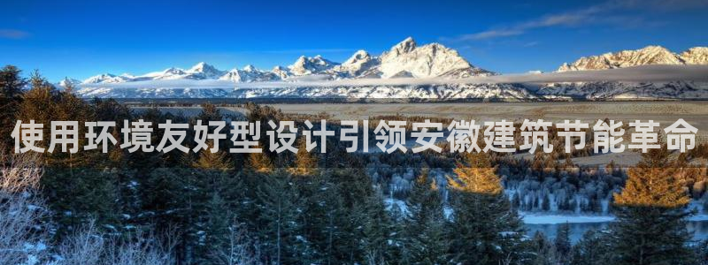 e尊国际是个黑网：使用环境友好型设计引领安徽建筑节能革命
