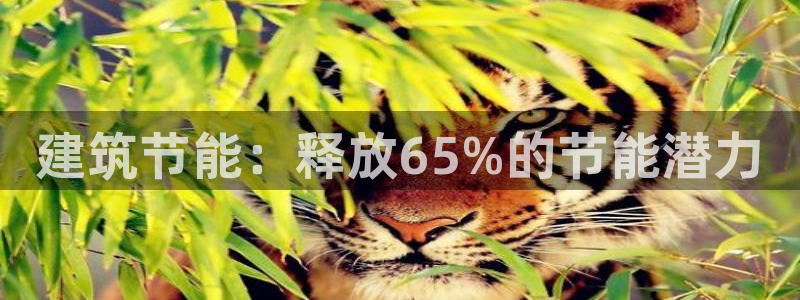 e尊官网：建筑节能：释放65%的节能潜力
