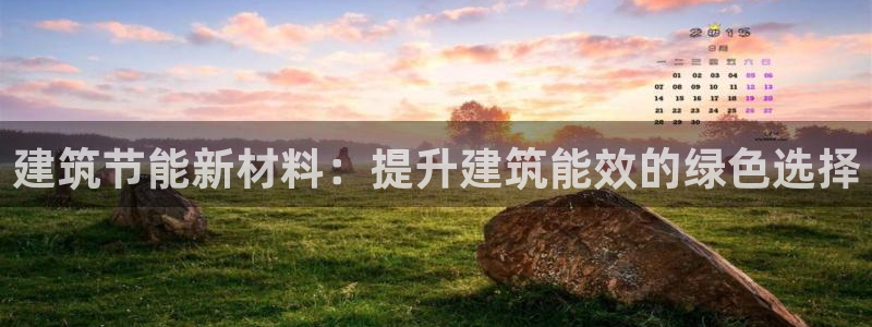 e尊国际地址：建筑节能新材料：提升建筑能效的绿色选择