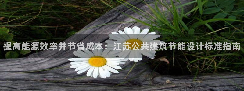 尊亿娱乐国际官网：提高能源效率并节省成本：江苏公共建筑节能设计标准指南
