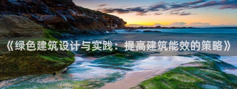 E尊国际：《绿色建筑设计与实践：提高建筑能效的策略》