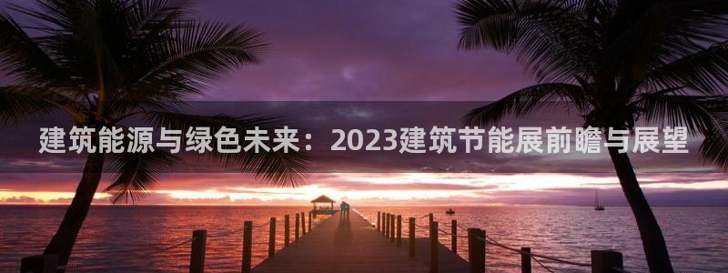 谁知道e尊国际的网址：建筑能源与绿色未来：2023建筑节能展前瞻与展望