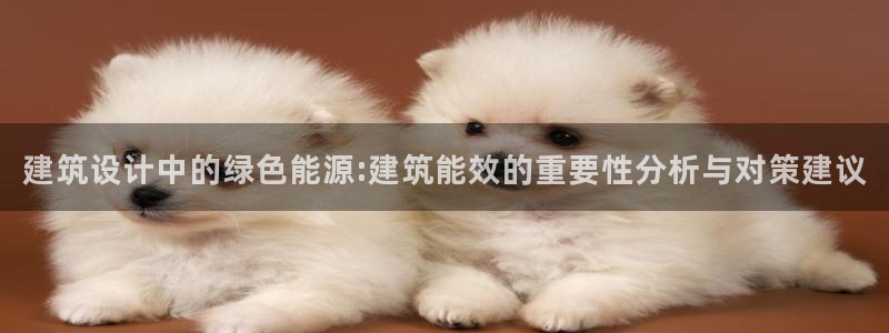 尊亿娱乐国际官网：建筑设计中的绿色能源:建筑能效的重要性分析与对策建议