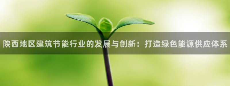 e尊体育：陕西地区建筑节能行业的发展与创新：打造绿色能源供应体系