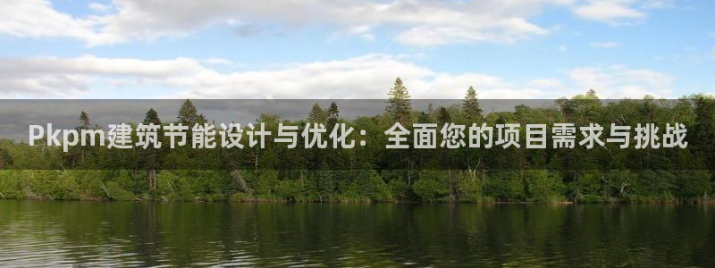 e尊国际-e尊国际官网：Pkpm建筑节能设计与优化：全面您的项目需求与挑战