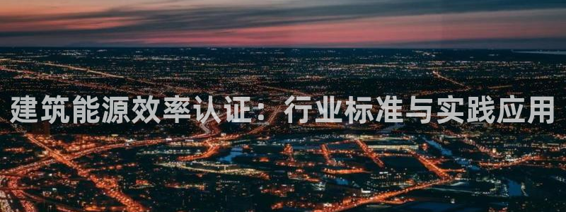 谁知道e尊国际的网址：建筑能源效率认证：行业标准与实践应用