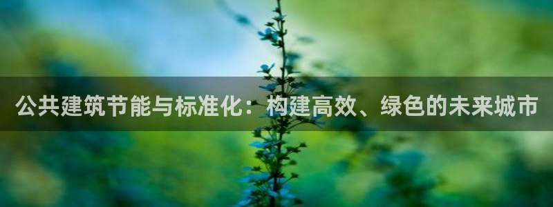 尊亿游戏国际官网：公共建筑节能与标准化：构建高效、绿色的未来城市