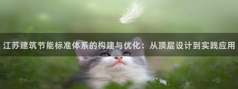 e尊国际官网：江苏建筑节能标准体系的构建与优化：从顶层设计到实践应用