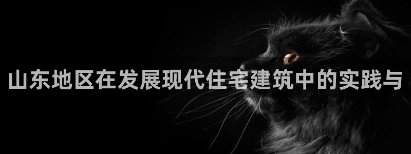 e尊国际客户端：山东地区在发展现代住宅建筑中的实践与