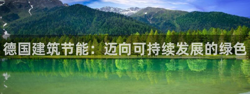 e尊国际-e尊国际官网：德国建筑节能：迈向可持续发展的绿色